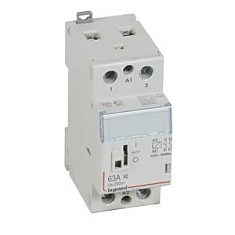 Контактор CX³ - 2П - 250 В~ - с катушкой 230 В~ - 63 A - 2 Н.О. - 2 модуля - с рукояткой управления