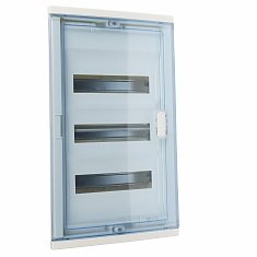 Legrand Nedbox Шкаф встраиваемый 36+6М прозрачная дверь 